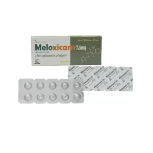 Meloxicam 7.5mg Nadyphar (2 vỉ x 10 viên/hộp)